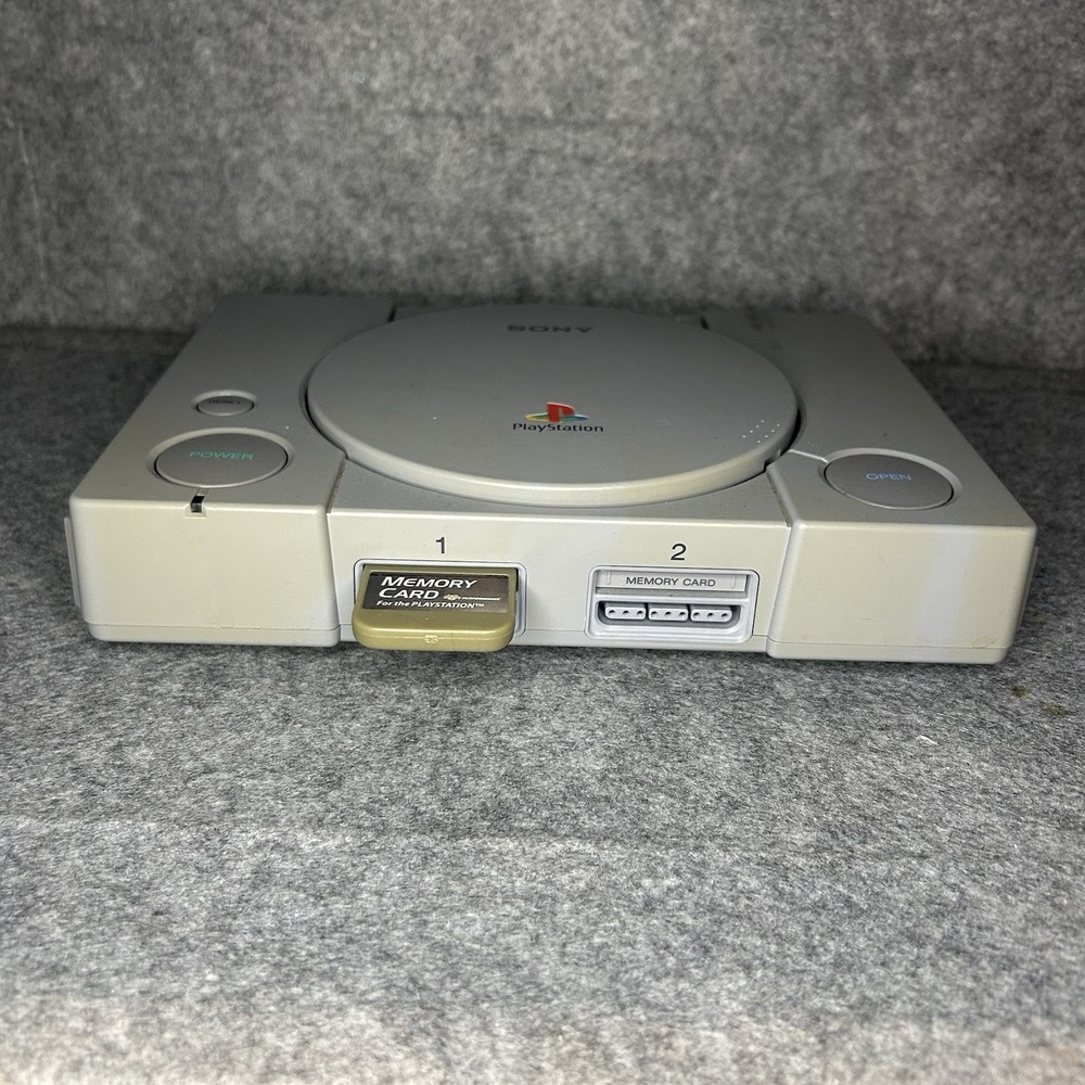 Ps1 Console Only Tested Working Memory Card Included - Picture 2 of 9